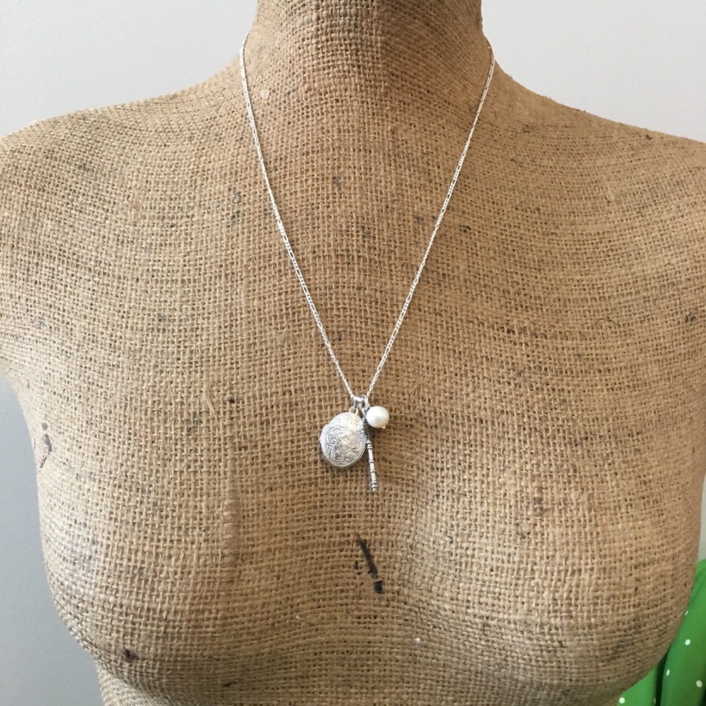 Sterling Silver Charm Necklace